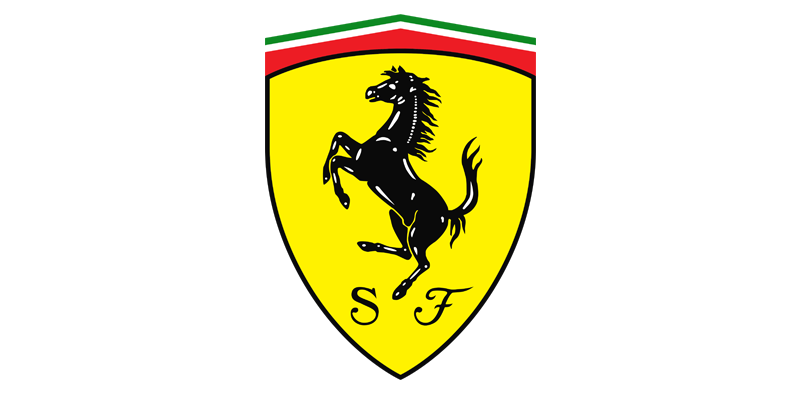 Logo écurie Ferrari, réfection de volant